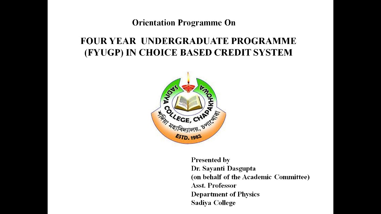 Orientation Programme 2024-25
